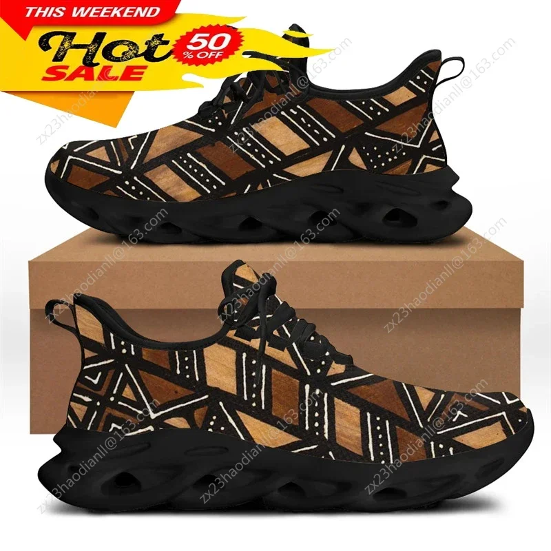 Women Shoes Running - African Ethnic Tribal Pattern Sneaker for
