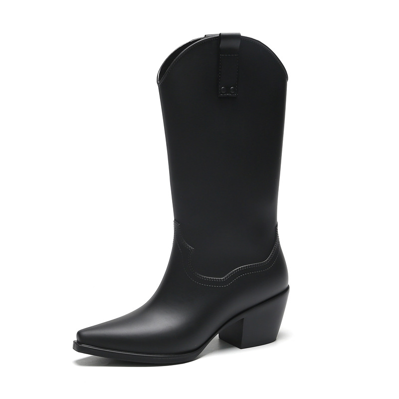 Women'S Shoes Neuropathy - Long Rain Boots Women's Fashion High