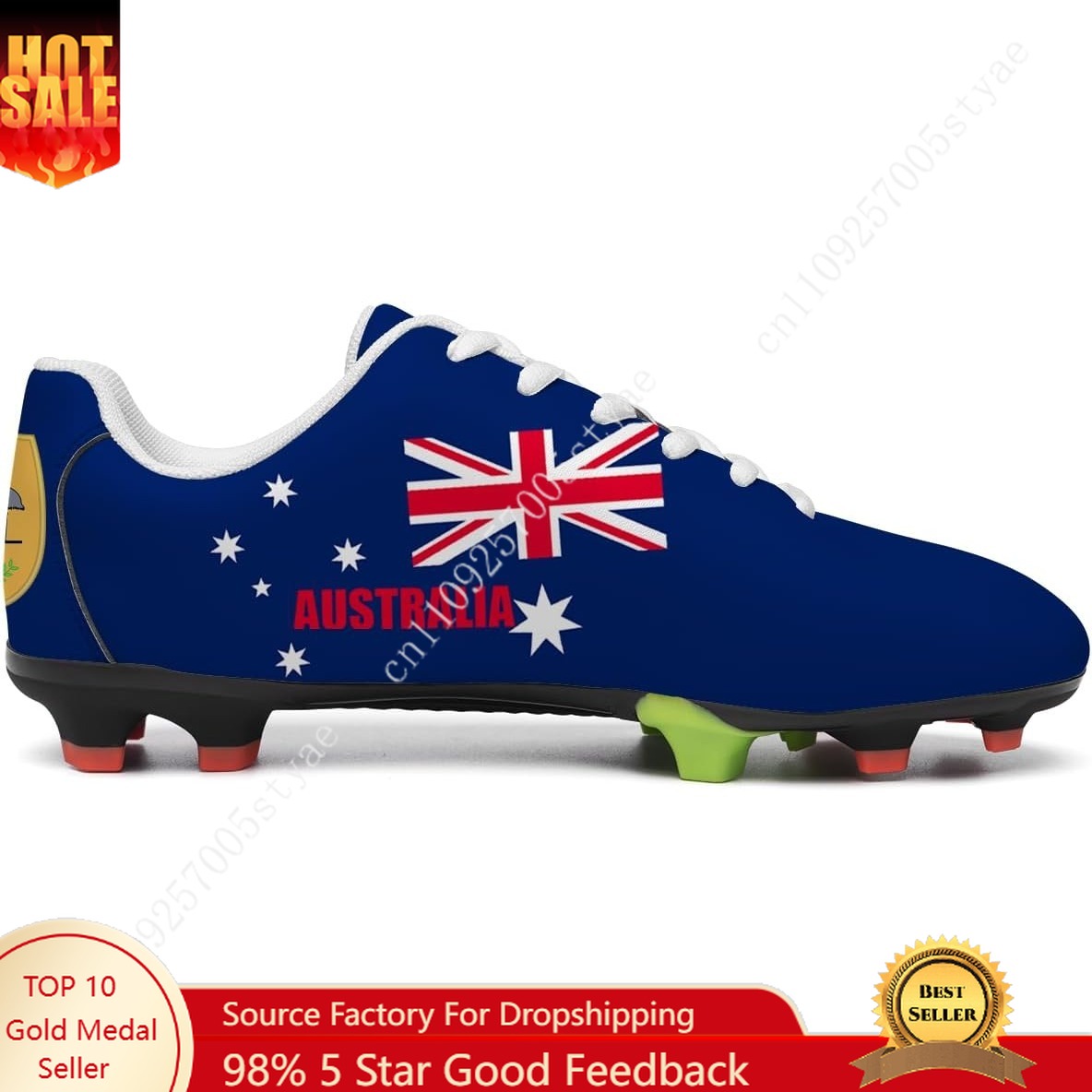 Women Shoes In Australia - Australia Flag Football Shoes Man Womens