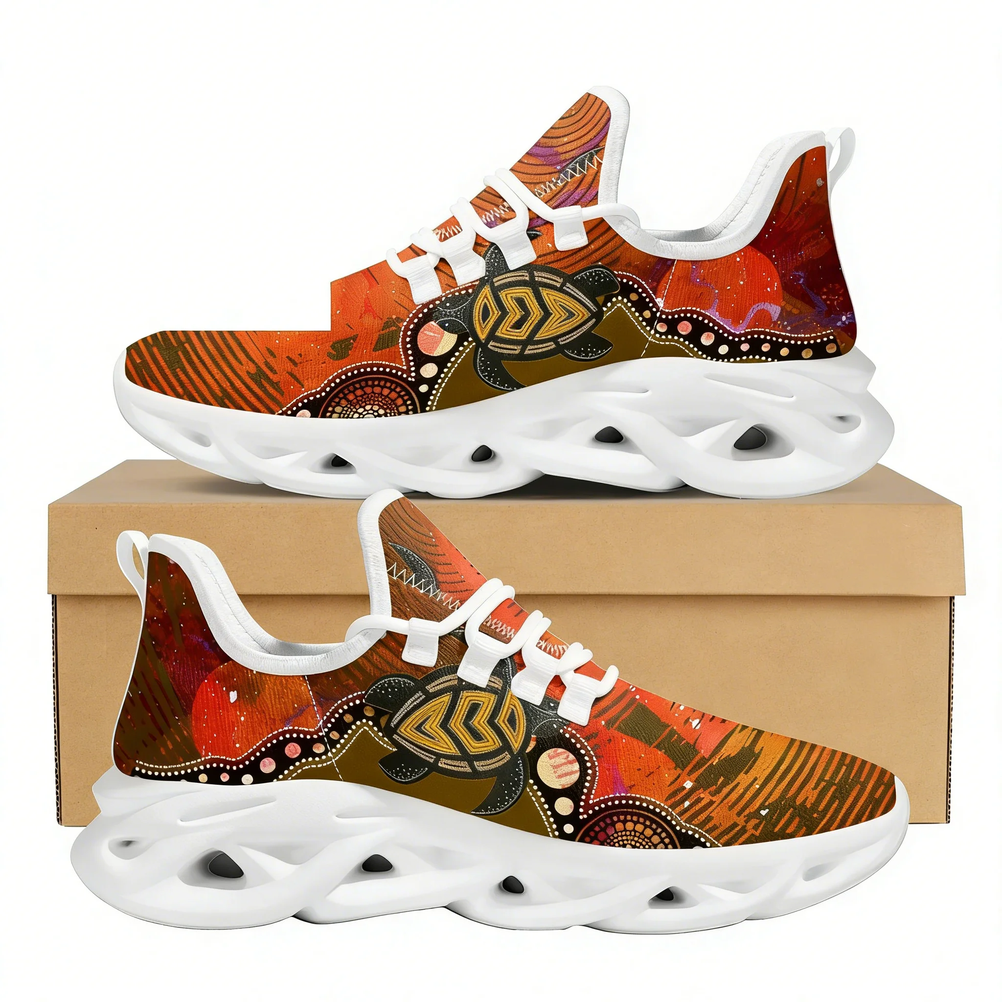 Women Shoes In Australia - Australia Aboriginal Turtle Indigenous Art Design