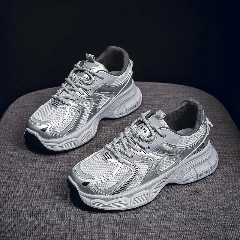 Women Shoes Running - 2026 New Women Chunky Sneaker Fashion
