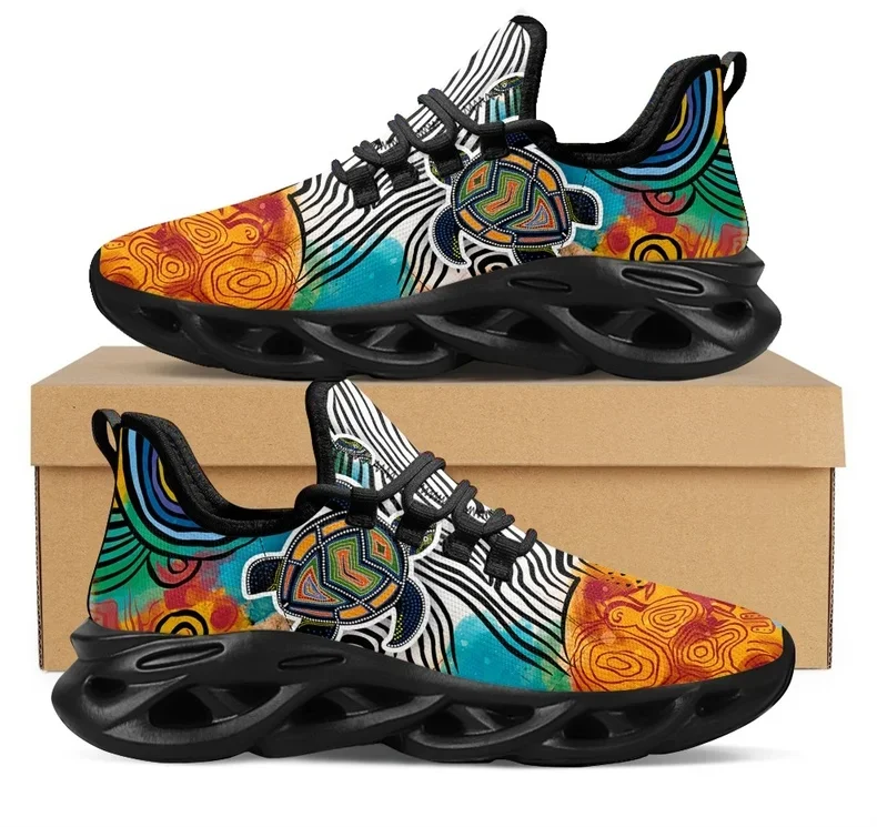 Women Shoes In Australia - Australia Aboriginal Turtle Indigenous Art Design