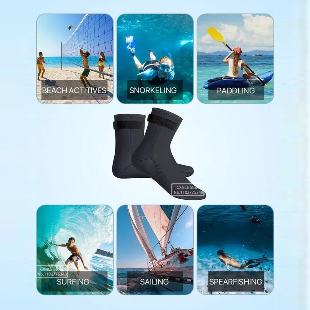 5mm Neoprene Diving Socks Wets - đánh giá và giá Women'S Shoes Neuropathy