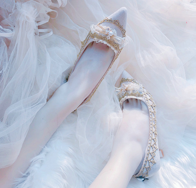 Lolita Triều Đình Cao Cấp Phon - đánh giá và giá Court Heel Pointed