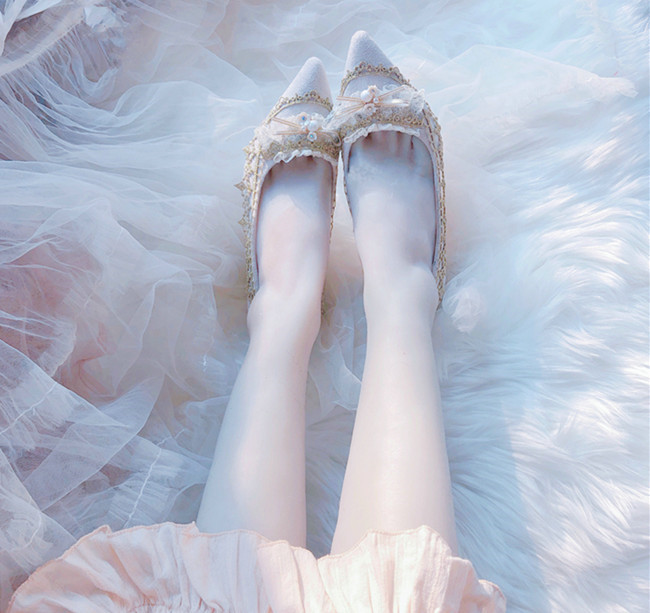 Lolita Triều Đình Cao Cấp Phon - đánh giá và giá Court Heel Pointed