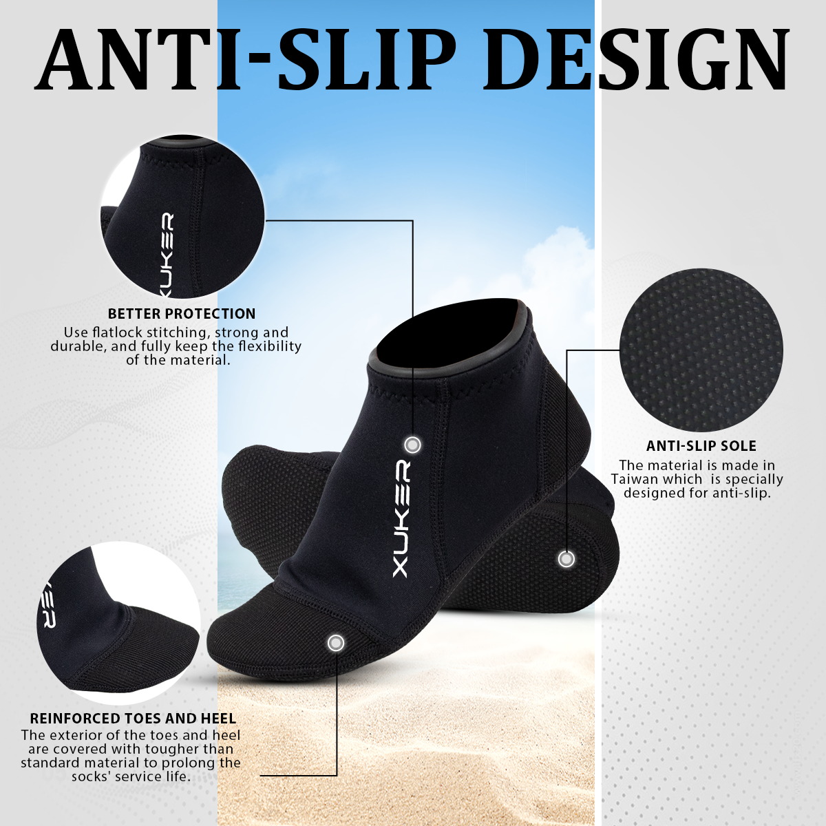 Men's Women's 3mm Neoprene Soc - đánh giá và giá Women'S Shoes Neuropathy