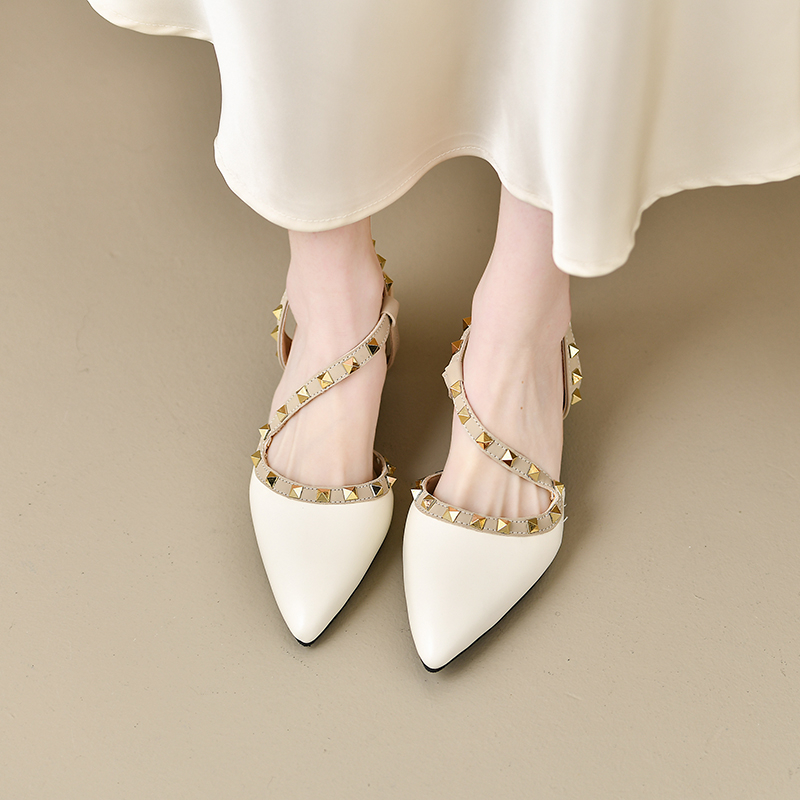 Women Shiny Back Buckle Strap  - đánh giá và giá Women Shoes Formal