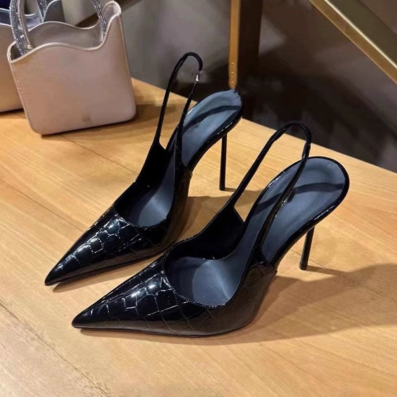 Women 7CM Sandals Black Patent - đánh giá và giá Women'S Shoes Size 40 In Us