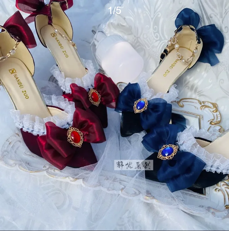 Lolita High Heels Shoes Elegan - đánh giá và giá Court Heel Pointed