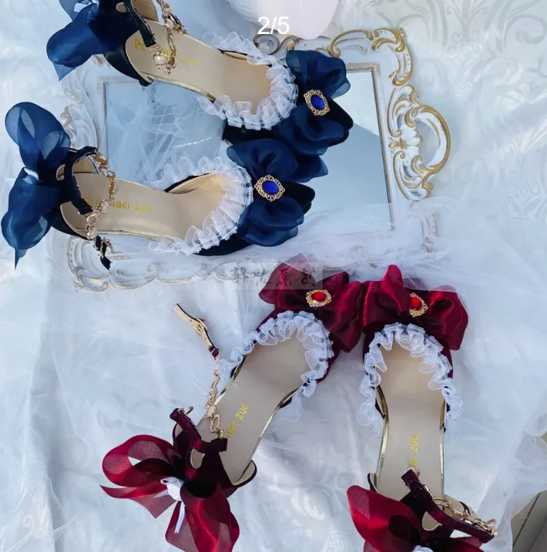 Lolita High Heels Shoes Elegan - đánh giá và giá Court Heel Pointed