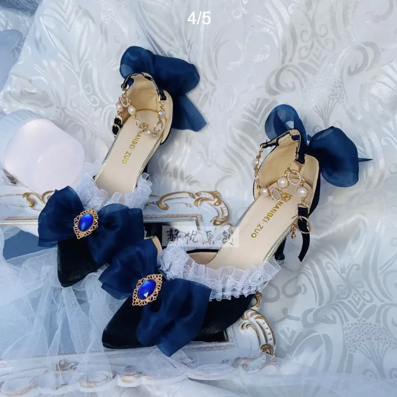 Lolita High Heels Shoes Elegan - đánh giá và giá Court Heel Pointed