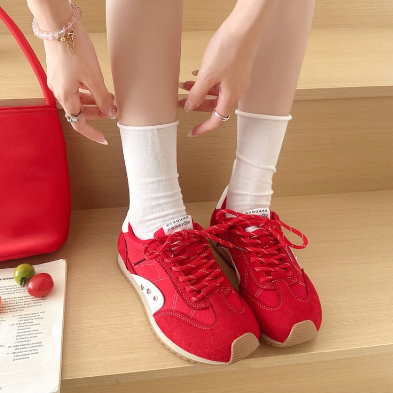 Retro Color Block Sneakers Wom - đánh giá và giá Women Shoes Running