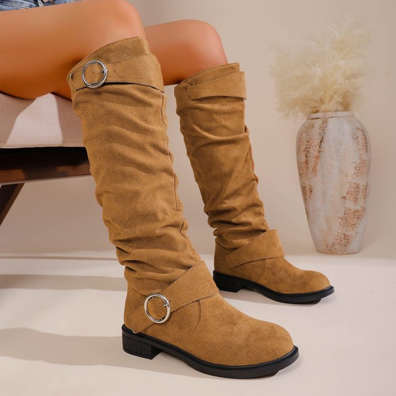 Vintage Western Style Knee Hig - đánh giá và giá Knee High Boots Women