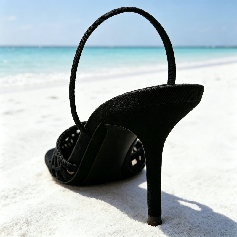 Novely Hollow Woven Design Hee - đánh giá và giá Women Shoes Formal