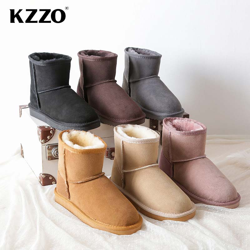 KZZO Úc Cổ Điển Da Cừu Ủng Nữ  - đánh giá và giá Women Shoes In Australia