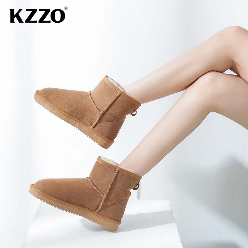 KZZO Úc Cổ Điển Da Cừu Ủng Nữ  - đánh giá và giá Women Shoes In Australia