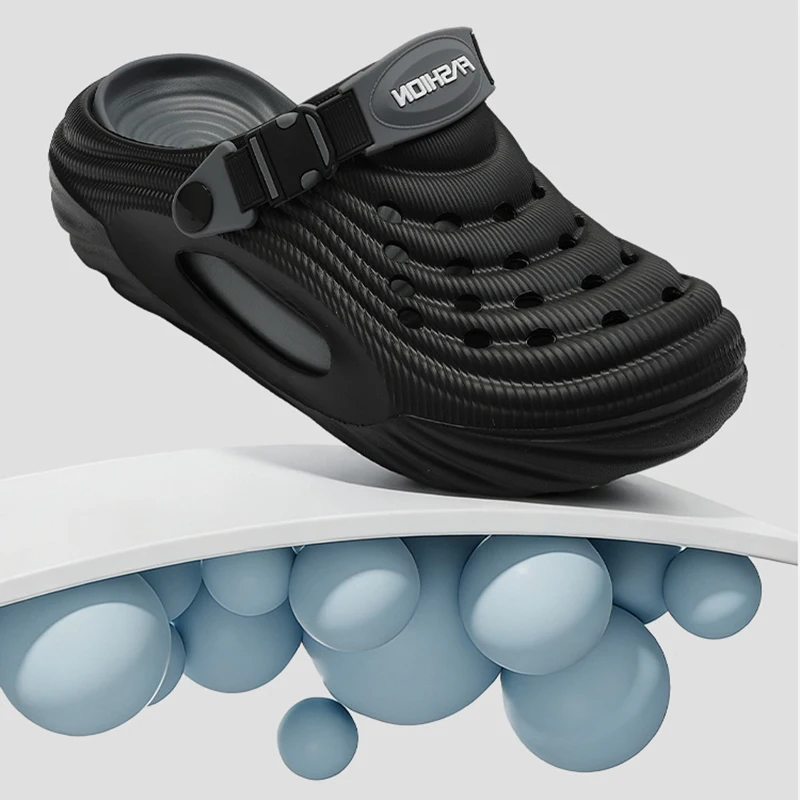 Outdoor Mens Summer EVA Slippe - đánh giá và giá Cork Wedge Sandal
