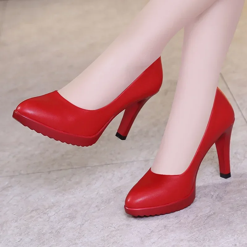 8cm Small Size 32-43 New Shall - đánh giá và giá Court Heel Pointed