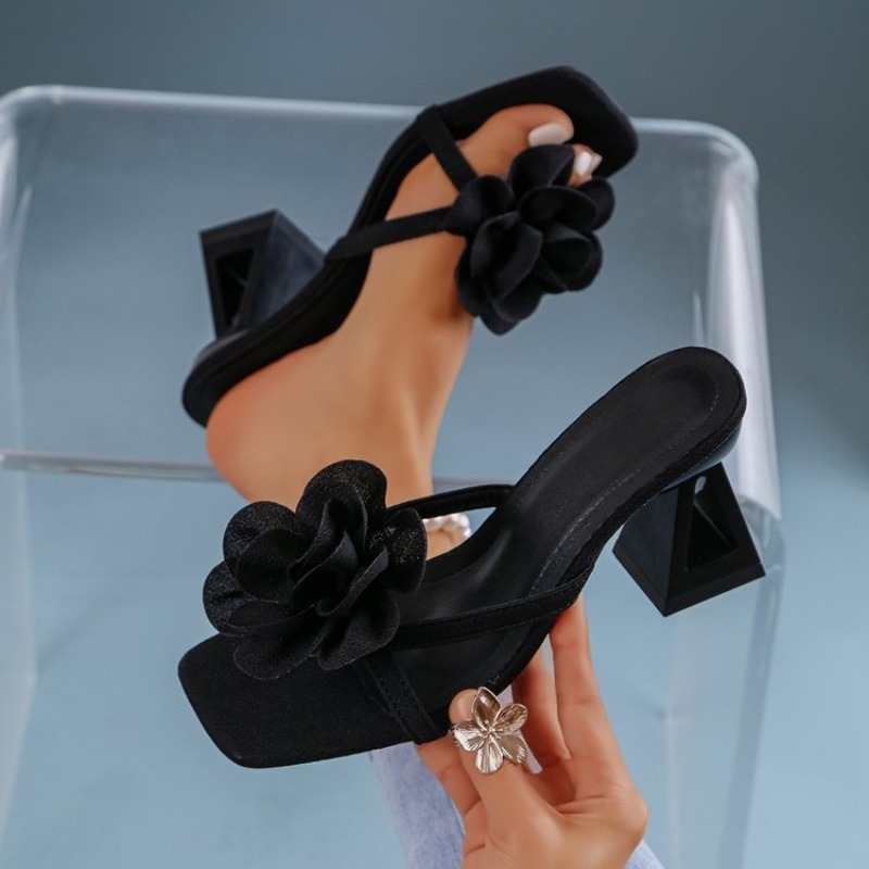 Womens 3D Flower Decor Sandals - đánh giá và giá Women Shoes Formal