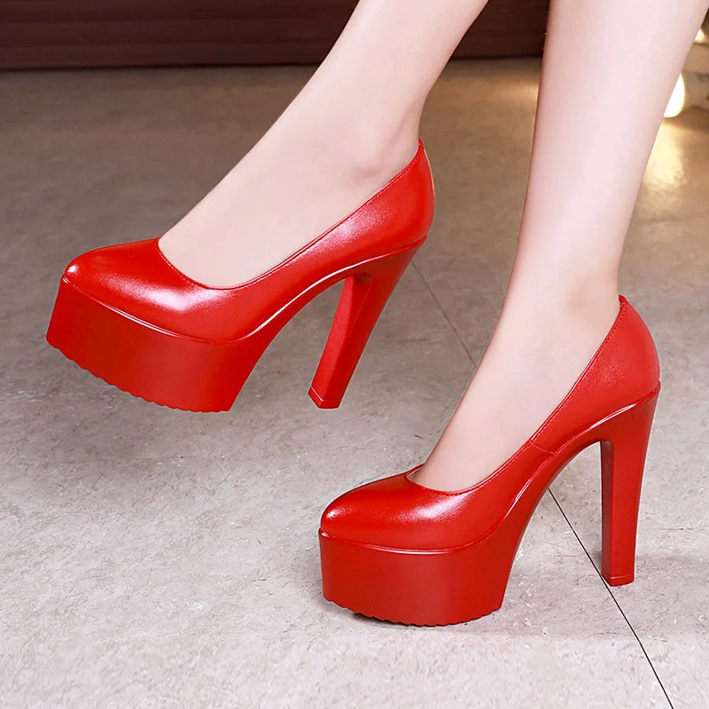 11cm 13cm Small Size 32-43 Fas - đánh giá và giá Court Heel Pointed