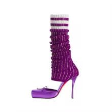 Butterfly-Kont Square Toe Knee - đánh giá và giá Knee High Boots Women